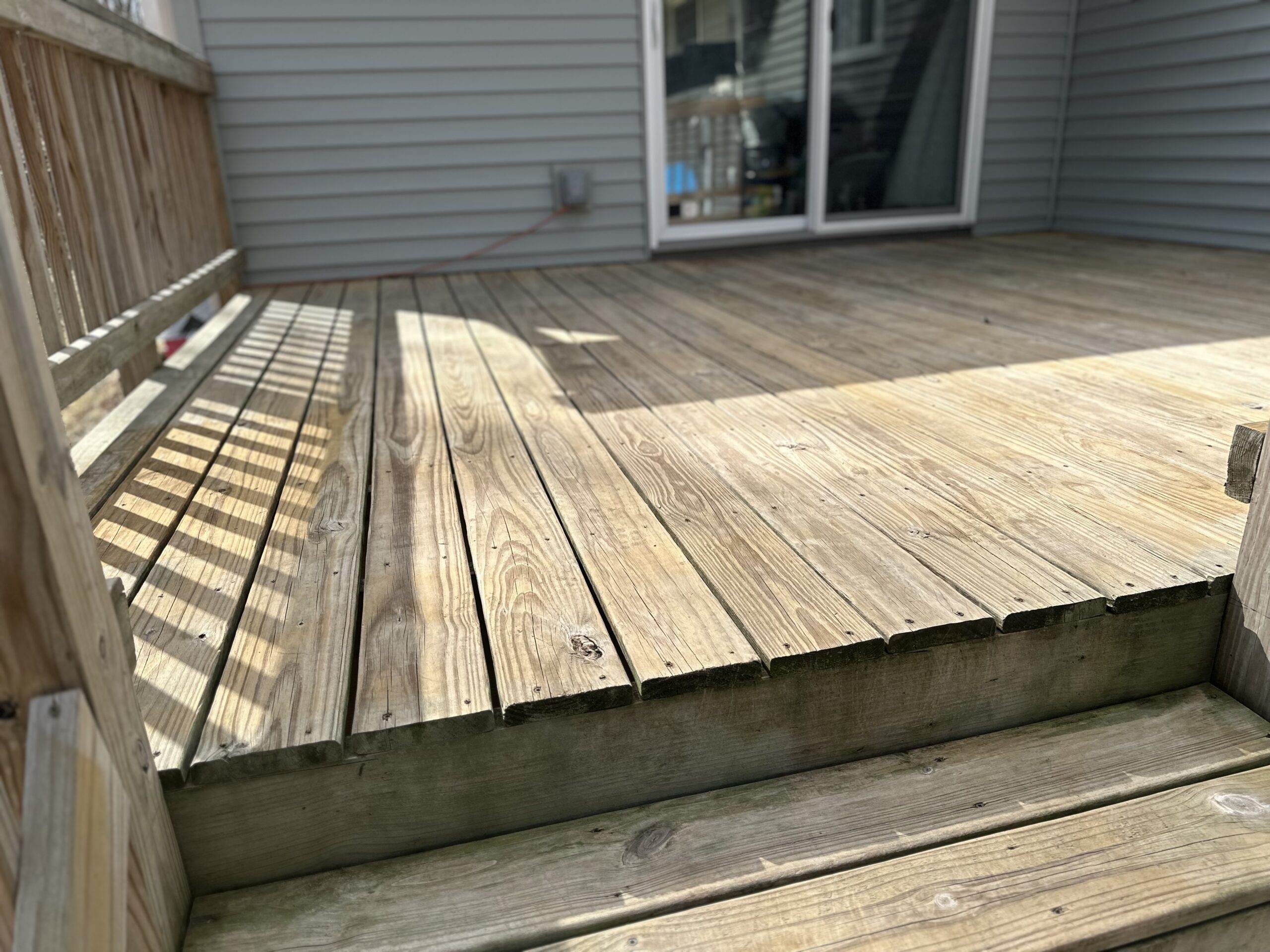 Beautifully restored deck by Big Johnson Services